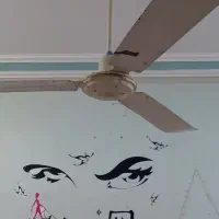 پنکه سقفی اتاق، سالم و تمیز