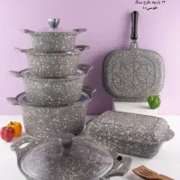 سرویس قابلمه استیل KST آلمانی سه لایه چک بده اقساط|ظروف پختوپز|یزد, |دیوار