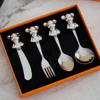 ست ۴ تکه قاشق چنگال