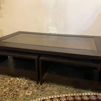 میز جلو مبلی با ۴ تا میز عسلی|مبلمان خانگی و میز عسلی|آبادان, |دیوار