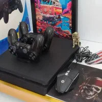 Ps4 اسلیم 1 ترا ، کپی خور ، دو دسته اورجینال|کنسول، بازی ویدئویی و آنلاین|رشت, توشیبا|دیوار