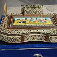 رومیزی خاتم دو گیف|صنایع دستی و سایر لوازم تزئینی|تهران, ولنجک|دیوار