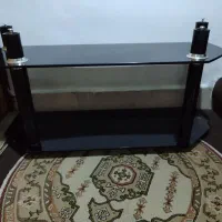 میز تلویزیون شیشه ای