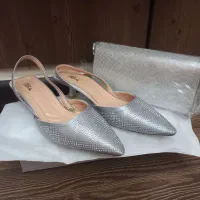 لباس مجلسی بسیار شیک همراه با سِت کیف و کفش|لباس|کرج, شهرک ولیعصر|دیوار