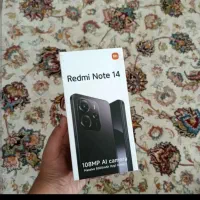 گوشی شیائومی نوت14 آکبند رنگ مشکی  پلمپ