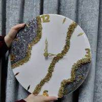 انواع ساعت دیواری رزینی همراه با ست جاکلیدی