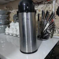 فلاسک چایی پمپی