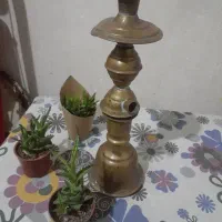 قلیون برنجی عطیقه|کلکسیون اشیاء عتیقه|مشهد, شهید قربانی|دیوار