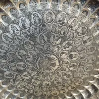 سینی غول پیکر تمام قلم بی نظیر|کلکسیون اشیاء عتیقه|شهریار, شهریار|دیوار