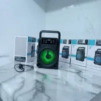 اسپیکر بلوتوثی فلش خور رقص نور دار نو آکبند|پخشکننده همراه|ایلام, |دیوار