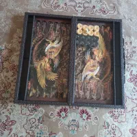 تخته نردروکش چرم|کلکسیون اشیاء عتیقه|زنجان, |دیوار