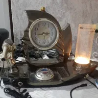 تلفن و ساعت دکوراتیو