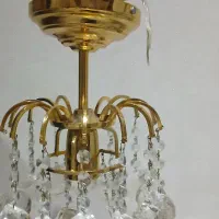 لوستر طلایی رتک شعله ۲ جفت