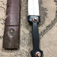 چاقو زنجان با غلاف فابریک|کلکسیون اشیاء عتیقه|ورامین, ورامین|دیوار