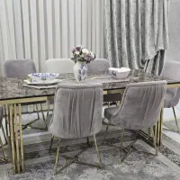 میز ناهار خوری ۶نفره بدون حتی یه بار استفاده|میز و صندلی غذاخوری|نورآباد, |دیوار