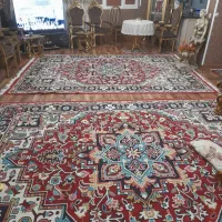 ۱جفت فرش ماشینی|فرش|تبریز, |دیوار