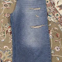 شلوار جین مدل واید درحدنو