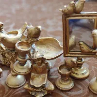 مجسمه طلایی|مجسمه، تندیس، ماکت|آبادان, |دیوار