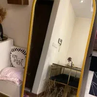 آینه قاب فلزی گنبدی