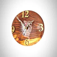 ساعت دیواری چوبی|ساعت دیواری و تزئینی|یزد, |دیوار