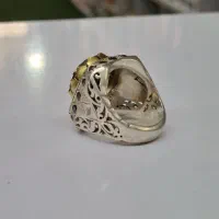 سیترین رکاب دست مخارجکاری|جواهرات|یزد, |دیوار