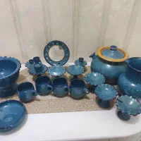 ست ظروف سفالی سالم