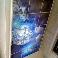 اسمان مجازی تایل اسمان چاپی تایل سقفی چاپ مستقیم|مصالح و تجهیزات ساختمان|تهران, بلورسازی|دیوار