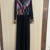 پیراهن مجلسی پولکی