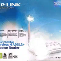 مودم وایرلس روتر دار TP-Link تک پورت وای‌فای|مودم و تجهیزات شبکه|صدرا-فارس, فاز ۱|دیوار