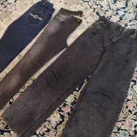 شلوار جین زنانه بگ و لوله تفنگی
