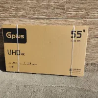 تلویزیون LED هوشمند جیپلاس 55 اینچ 4k آک بند