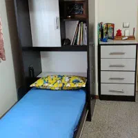 تخت کمجا تاشو کودک|تخت و سرویس خواب|تهران, نیروی هوایی (پیروزی)|دیوار