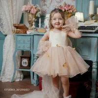 جذب مدل کودک برای عکاسی لباس عروس ۶ساله