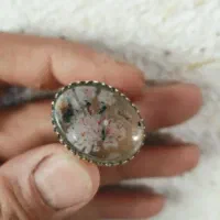 انگشتر.نقره.شجر.بهاره.دست ساز