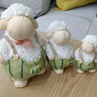 عروسک سفال و پارچه