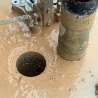 کرگیری بتن با دستگاه هیلتی زیر نظر مهندس مکانیک