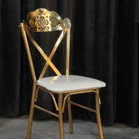 صندلی لهستانی آبکاری pvd برای تالاروخانه عقد