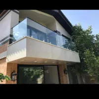 کارگاه تولید نرده شیشه سکوریت.نرده استیل نرده کابل|خدمات پیشه و مهارت|نوشهر, |دیوار