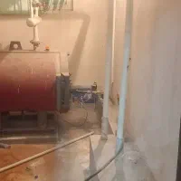 دیگ آبگرم موتورخانه|آبگرمکن، پکیج، شوفاژ|کبودرآهنگ, |دیوار