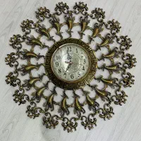 ساعت دیواری جنس برنج