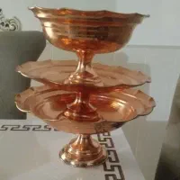 ست سه تیکه پذیرایی مسی