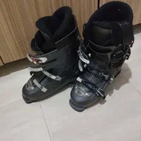 چوب اسکی و کفش اسکی