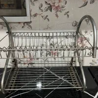 سینک دوقلو ظرفشویی و آب چکان