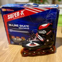 اسکیت SUPER-K سایز ۳۷-۳۴ با لوازم کامل