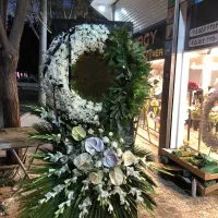 تاج گل مراسم تبریک ترحیم افتتاحیه|گل و گیاه طبیعی|مشهد, امیر|دیوار