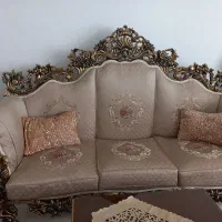 مبل ۹نفره همراه با ویترین و عسلی