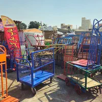 چهار چرخ پاپ مارکت گاری دستی برند حمل بار ضمانتی|ابزارآلات|تهران, شهید رجایی|دیوار