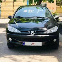 206 TU3 مشکی کارمندی 125 تاکار