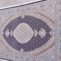 فرش دستباف سرمه ای