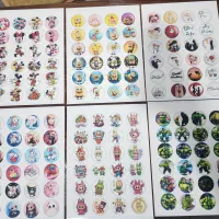 استیکر خوراکی جهت آبنبات و کیک